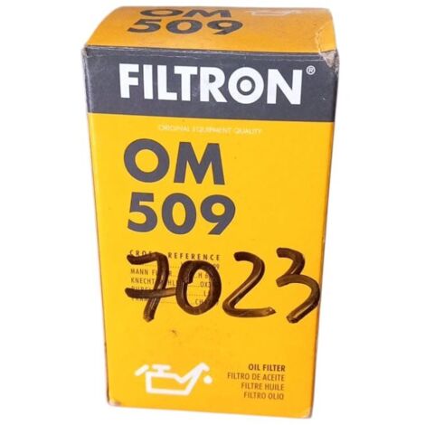 Filtro olio motore marca filtron codice filtro om 509