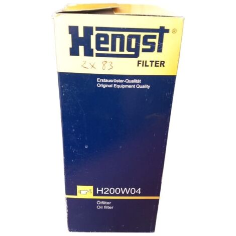 Filtro olio motore marca hengst filter codice filtro h200w04