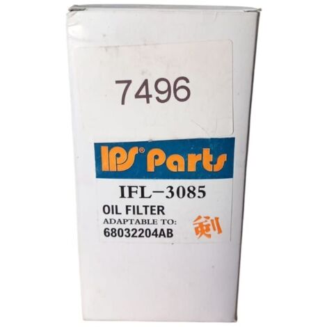 Filtro olio motore marca ips-parts codice filtro ifl-3085