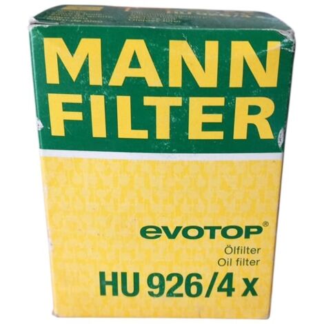 Filtro olio motore marca man filter codice filtro hu 926/4 x