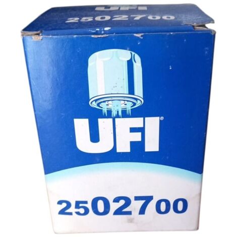 Filtro olio motore marca ufi codice filtro 2502700