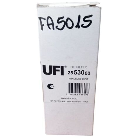 Filtro olio motore marca ufi codice filtro 2553000