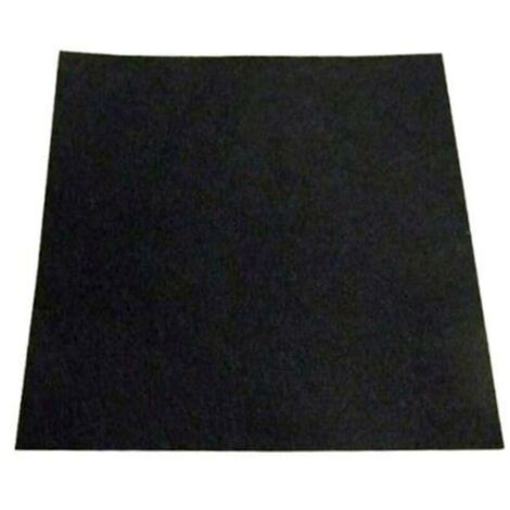 FILTRO PANNO MOTORE ASPIRAPOLVERE 205mm X 300mm UNIVERSALE RITAGLIABILE NERO