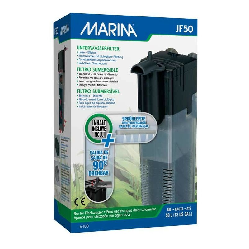 

Filtro para Acuarios Marina Jet Flo 50 para Acuarios hasta 50 L