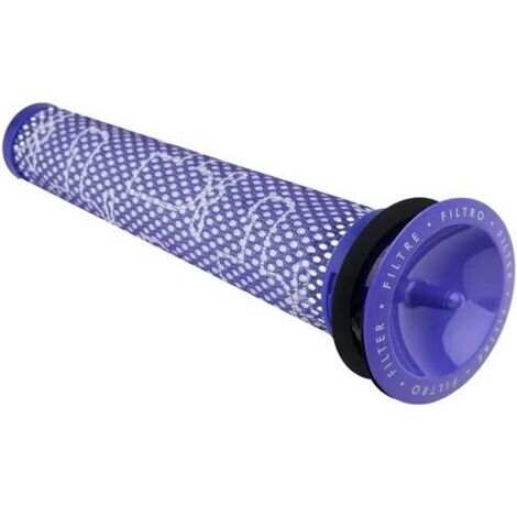 Filtro para Dyson V8/V7, filtros de repuesto lavables para aspiradoras Dyson V7/V8 Absolute y Animal, accesorio para aspiradora Dyson V8 con 1 prefiltro HEPA
