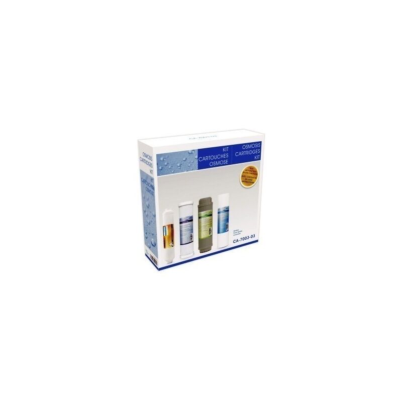 

Cartucho Osmosis Sedimentos Nereo Kit4 Carbon Gac - Hidrowater