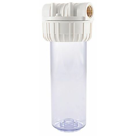 FILTRO PER ACQUA IN PLASTICA 7&quot - Att. 3/4&quot
