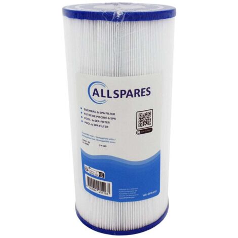 Filtro per acqua per spa AllSpares DSF25-50 / C-4429 / FC-3082 / Nemco 30