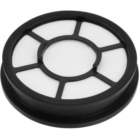 Filtro per aspirapolvere KZQ 1 compatibile con gli aspirapolvere Black & Decker AirSwivel BDASV101 BDASV102 BDASV103 BDASV104 BDASL201 BDASL202 BDASP103 Diametro 124 mm Altezza 30,8 mm