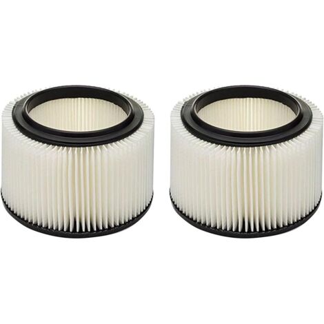 Filtro per aspirapolvere umido/secco compatibile con gli aspirapolvere da officina Craftsman 17810/917810, ricambio per aspirapolvere da 3 e 4 galloni, confezione da 2