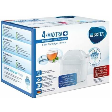 Brita Maxtra+ Hard Water Expert 4x Filtro acqua manuale Bianco