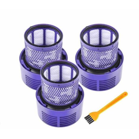 Filtro per Dyson V10, 3 filtri per accessorio aspirapolvere senza fili Dyson V10 SV12