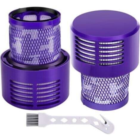 Filtro per Dyson V10 SV12, 2 filtri di ricambio per aspirapolvere Dyson V10 SV12 Cyclone Series, accessorio senza fili V10 Absolute Animal Motorhead Total Clean SV12 DY-969082-01