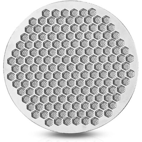 Filtro per estrazione espresso - Schermo inferiore a doccia - Spessore 0,028" Schermo di contatto in metallo per espresso - Acciaio inossidabile 304 - Diametro 53 mm
