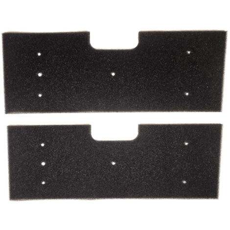 Filtro per lavatrici GE Profile, filtro in cotone per WH01X35719, filtro in 2 pezzi, per lavasciuga, filtro di ricambio lavabile e riutilizzabile (nero).