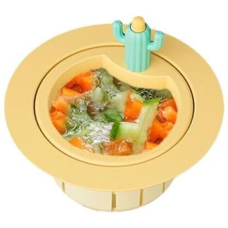 Filtro per lavello da cucina, filtro per lavello da cucina – Grazioso filtro per lavello a forma di cactus con guarnizione – Accessori