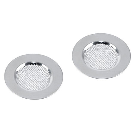FILTRO PER LAVELLO IN ACCIAIO, SET DI 2 PEZZI DA 6,5 CM
