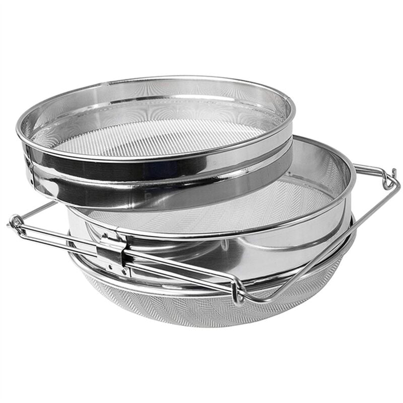 Image of Filtro per miele in acciaio inox a doppio strato Doppio schermo