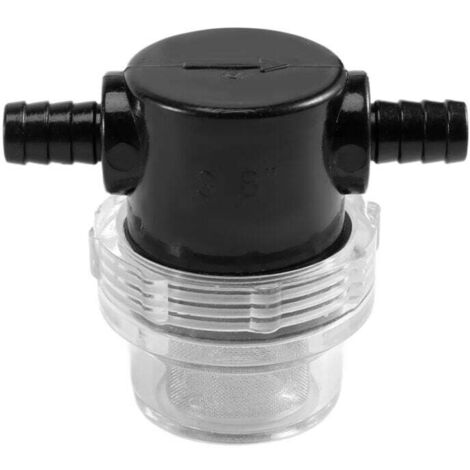 Filtro per pompa dell'acqua, filtro per spruzzatore, tubo flessibile twist da 3/8 di pollice per acqua 12V DC 80PSI