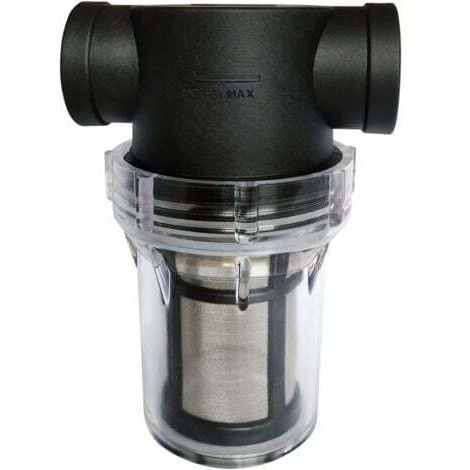 Filtro per pompa dell'acqua in linea da 3/4" con filtro in acciaio inossidabile da 100 maglie, filtro in linea, filtro per pompa dell'acqua per irrigazione del giardino