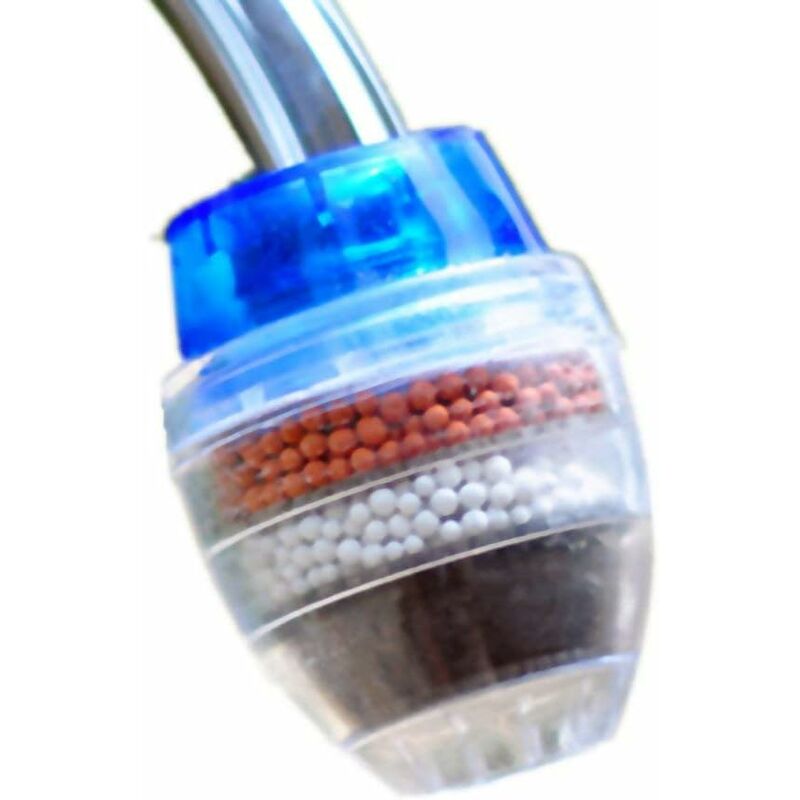

Abcrital - Filtro purificador de carbón activado 3PCS para grifo de cocina