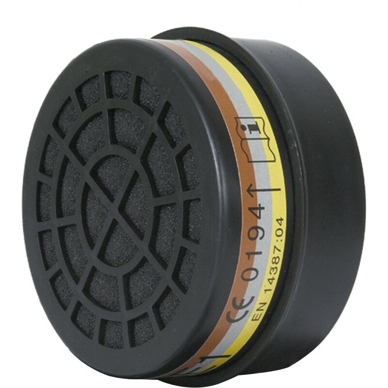 

Filtro respiratorio para mascarilla, proteccion abe1 (gases organicos e inorganicos) modelo 92530