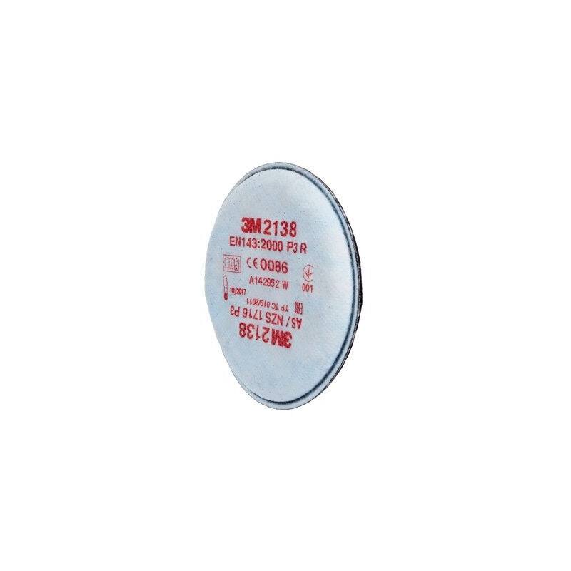 

Filtro P3R 2138 vapores orgánicos y gases ácidos menor VLA ozono 2138 (2 Unds)