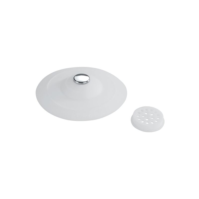 

Filtro-tapón de desagüe silicona Sore, blanco