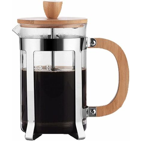 filtro 3D ZAP in acciaio inox caffettiera per caffettiera ufficio e caffetteria 350 ml Macchina da caffè francese a stampa francese per casa 