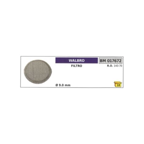 Filtro WALBRO  Ø 9,0 mm 140-70