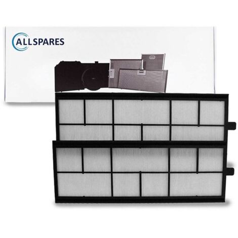 Filtro WTW AllSpares (juego de 2) Filtro clase G4 apto para J.E. StorkAir ComfoAir 350/500/550 (500 x 198 x 14 mm)