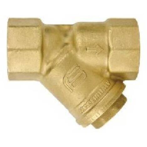 FILTRO Y CON VALVOLA DI SPURGO Misura: 3/4" DN 20 PN 16