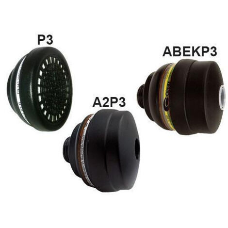 Filtros Climax para máscaras completas faciales protección contra gases de tipo A y A2P3