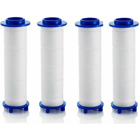 Filtros de algodón PP, elemento filtrante de agua de sedimentación de filtro de ducha de 4 piezas, utilizado para ósmosis inversa, electrodo de suministro de agua y filtración de partículas
