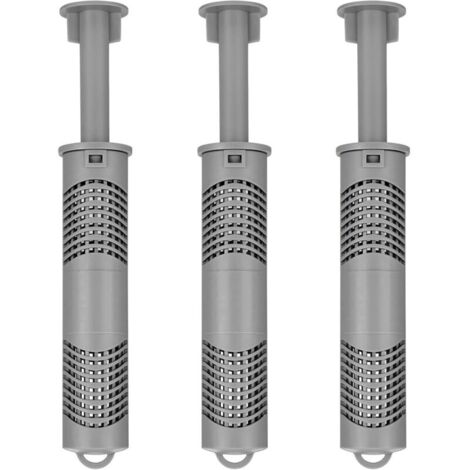 Filtros de cartucho de iones minerales HOTUB 3 SPA para jacuzzis (3 unidades, gris)