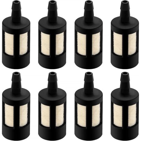 Filtros de combustible para motosierras de gasolina VooGenzek, juego de 8 piezas, filtros de combustible para motosierras y desbrozadoras.