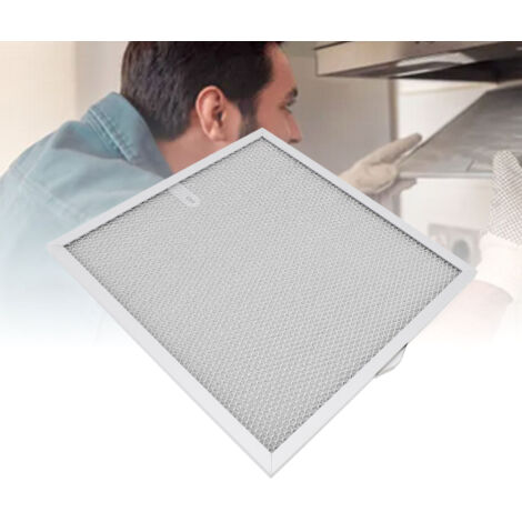 Filtros de grasa de aluminio para campanas extractoras, 99010316, S99010316 WA65AF NTK7450000, 2 unidades disponibles, tamaño 29,2 x 29,7 cm, lavables para campanas extractoras con conducto y de recir