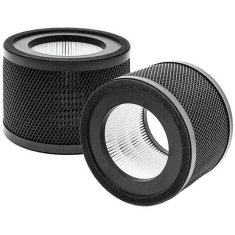 Filtros de repuesto KZQ TT-AP001 (paquete de 2) compatibles con el purificador de aire TaoTronics TT-AP001 y el purificador de aire VAVA VA-EE014