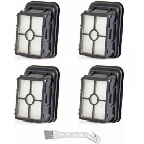 Filtros de repuesto lavables Bissell Crosswave (4 piezas, 1866 y 1866F) para aspiradoras Bissell CrossWave 3 en 1 multisuperficie 17132 y Pet Pro 2225N -