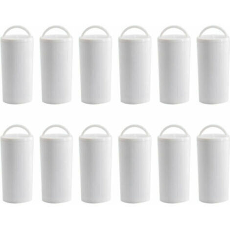 Filtros de repuesto para la fuente de agua para gatos Drinkwell 360 – 12 unidades, color blanco, compatibles con el modelo 360.