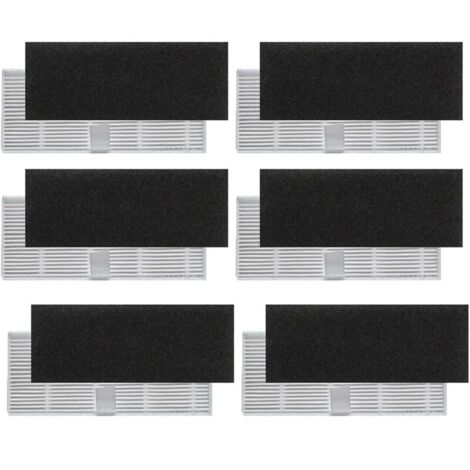 Filtros HEPA de repuesto YMYNY para aspiradora robot Proscenic 850T (paquete de 12)