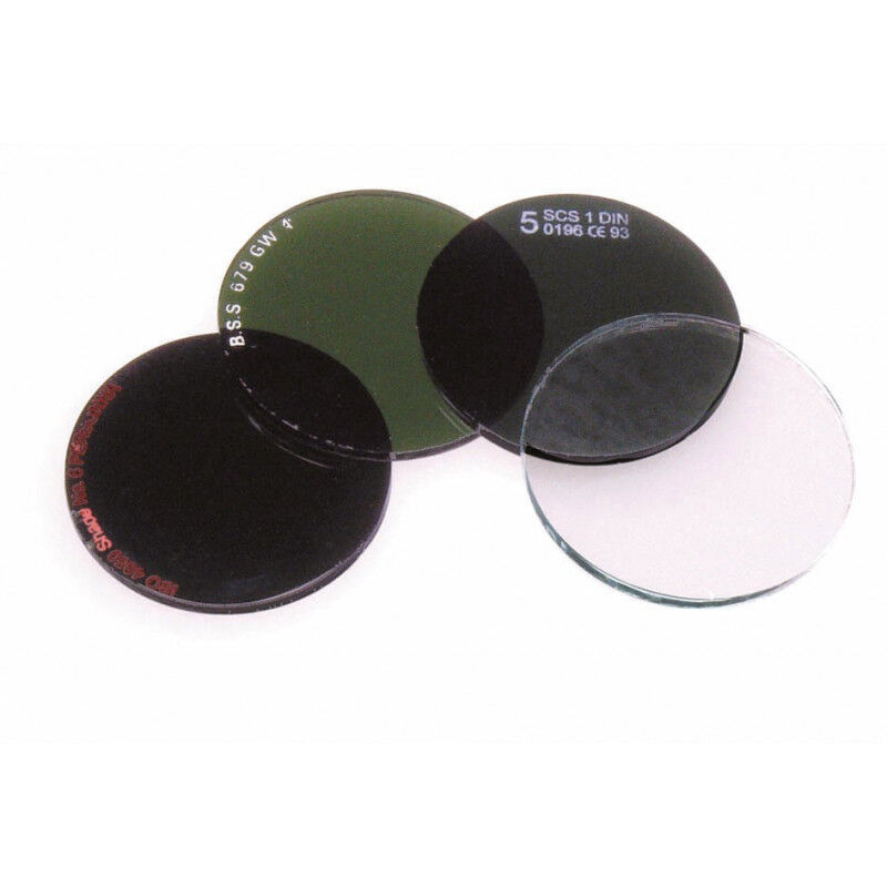 

Climax - Filtros Para Gafas De Soldadura (Cristales Redondos) | Tono cristal inactínico 5