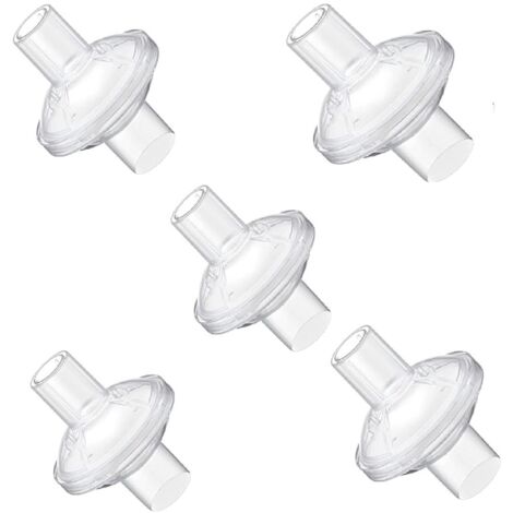 Filtros para máquinas Cpap - 5 piezas Filtros Cpap adecuados para filtros en línea, compatibles con Resmed y cualquier tamaño de máquina de tubos Cpap de 22 mm y 25 mm