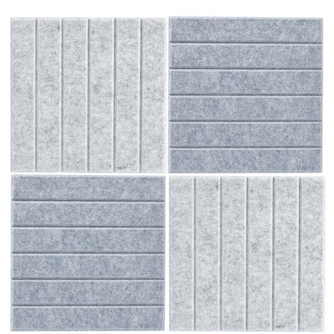 Filztafeln für die Wand, 30 x 30 cm, 4er-Set