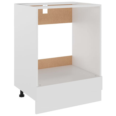 FIMEI Armoire à four Blanc 60x46x81,5 cm Aggloméré