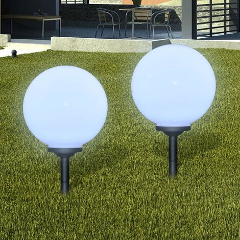 FIMEI Boule solaire extérieure 30cm 2 pièces