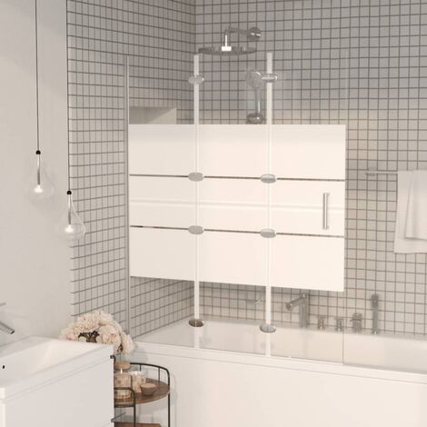 FIMEI Cabine de douche pliable ESG 100x140 cm Blanc