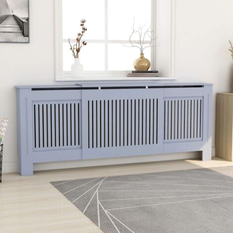 FIMEI Cache-radiateur MDF Gris 205 cm