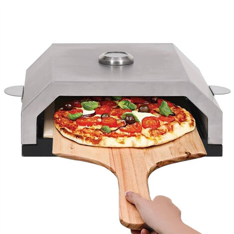 FIMEI Four à pizza avec pierre en céramique pour barbecue au charbon
