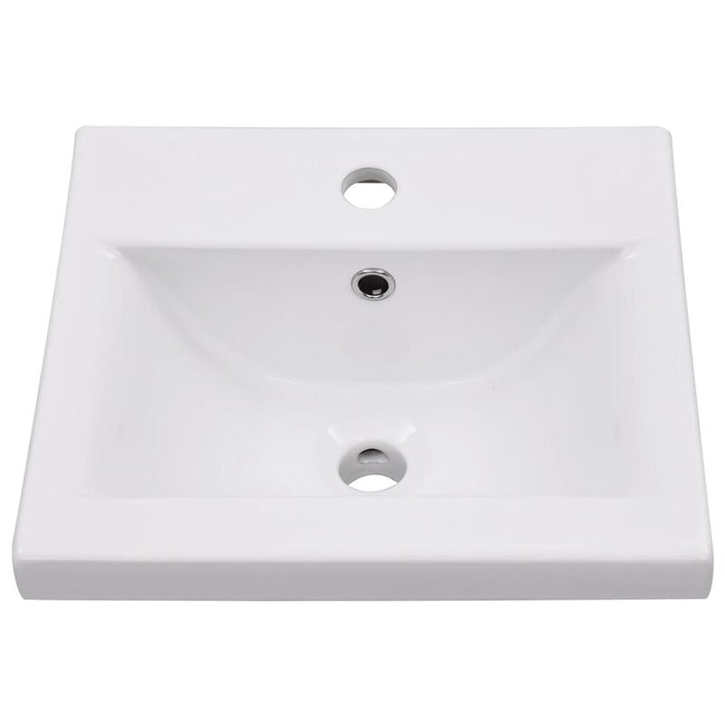 Fimei - Lavabo encastré 42 x 39 x 18 cm Céramique Blanc